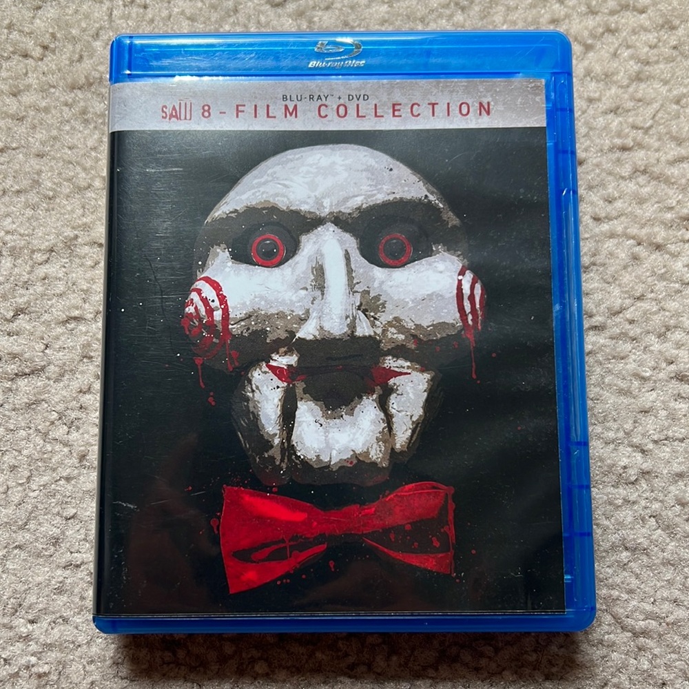 Saw 8 film collection blue ray +DVD
